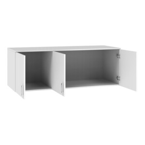 Πατάρι ντουλάπας Royal pakoworld τρίφυλλο λευκό 150x58x53εκ-361-000115