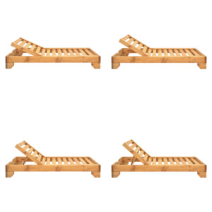 Ξαπλώστρα Zalka pakoworld L1 σε φυσική απόχρωση 66x197x28εκ-363-000013