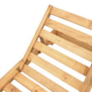 Ξαπλώστρα Zalka pakoworld L1 σε φυσική απόχρωση 66x197x28εκ-363-000013