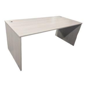 Γραφείο εργασίας Armadi pakoworld σε sonoma-λευκή απόχρωση 180x80x75εκ-367-000008