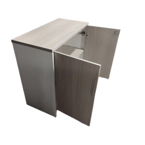 Ντουλάπι γραφείου Armadi pakoworld σε sonoma-λευκή απόχρωση 80x40x80εκ-367-000011