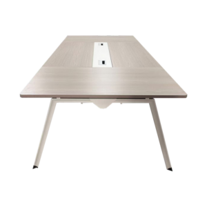 Τραπέζι συνεδριάσεων Armadi pakoworld σε sonoma-λευκή απόχρωση 200x120x75εκ-367-000014