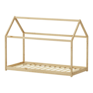 Παιδικό κρεβάτι Nino τ. Montessori pakoworld ξύλο πεύκου σε φυσική απόχρωση 90x190εκ-370-000001