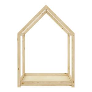 Παιδικό κρεβάτι Nino τ. Montessori pakoworld ξύλο πεύκου σε φυσική απόχρωση 90x190εκ-370-000001