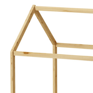 Παιδικό κρεβάτι Nino τ. Montessori pakoworld ξύλο πεύκου σε φυσική απόχρωση 90x190εκ-370-000001