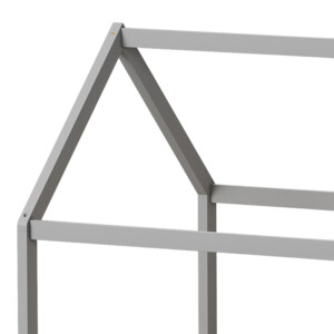 Παιδικό κρεβάτι Nino τ. Montessori pakoworld ξύλο πεύκου σε γκρι απόχρωση 90x190εκ-370-000003