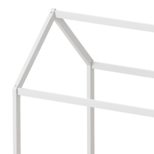 Παιδικό κρεβάτι Mellin τ.Montessori με 2 συρτάρια pakoworld ξύλο πεύκου σε λευκή απόχρωση 90x190εκ-370-000005