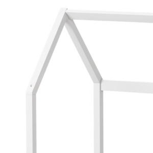 Παιδικό κρεβάτι Bendina τ.Montessori με συρτάρι pakoworld ξύλο πεύκου σε λευκή απόχρωση 70x140εκ-370-000009