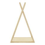 Παιδικό κρεβάτι Lilly τ. Montessori pakoworld ξύλο πεύκου σε φυσική απόχρωση 90x190εκ-370-000015