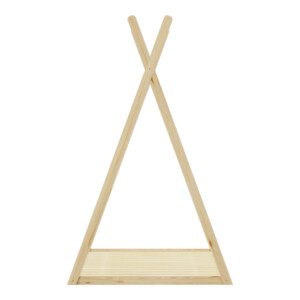 Παιδικό κρεβάτι Lilly τ.Montessori  pakoworld ξύλο πεύκου σε φυσική απόχρωση 90x190εκ-370-000015