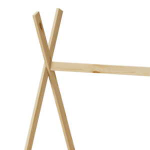 Παιδικό κρεβάτι Lalitto τ.Montessori με 2 συρτάρια τ.Montessori  pakoworld ξύλο πεύκου σε φυσική απόχρωση 90x190εκ-370-000018