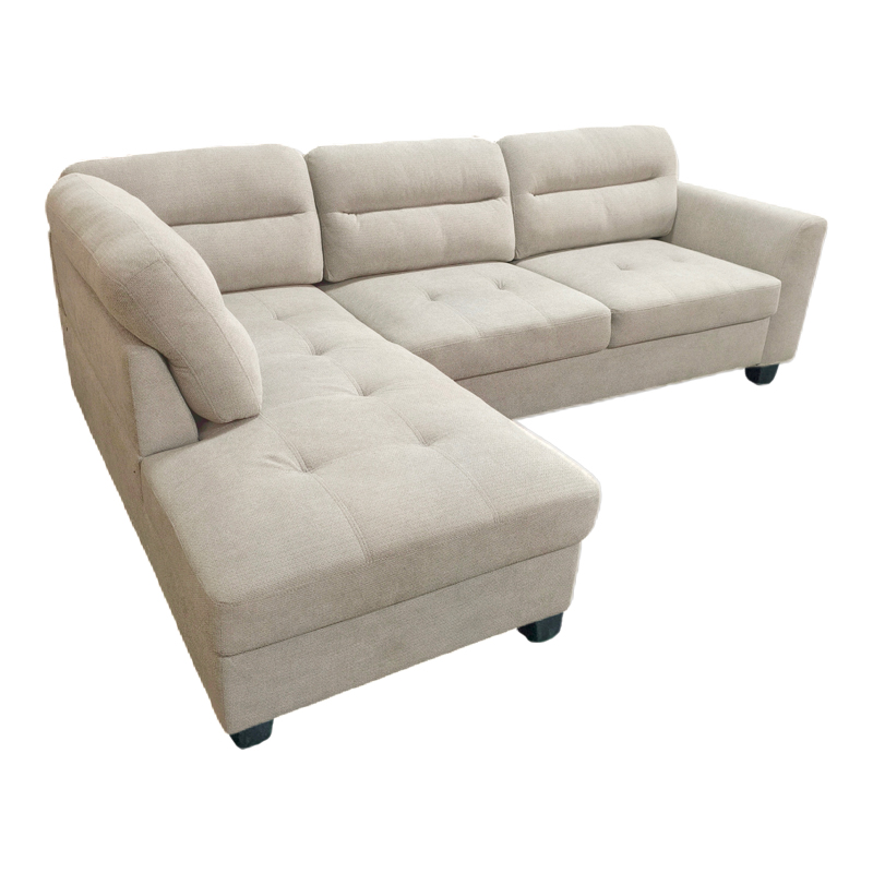 Γωνιακός καναπές δεξιά γωνία Camile pakoworld ύφασμα σε μπεζ απόχρωση 270x174x95εκ-371-000004 Γωνιακός καναπές δεξιά γωνία Camile pakoworld ύφασμα σε μπεζ απόχρωση 270x174x95εκ-371-000004