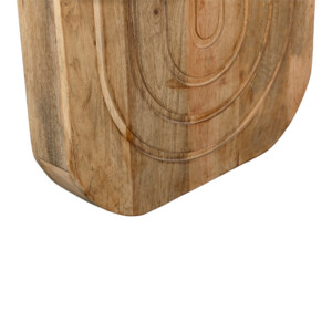 Τραπέζι σαλονιού Kane pakoworld μασίφ ξύλο ακακίας σε φυσική απόχρωση 110x72x38εκ-379-000001