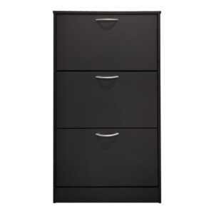 Παπουτσοθήκη Savaz pakoworld σε ανθρακί απόχρωση 60x24x114εκ-383-000023