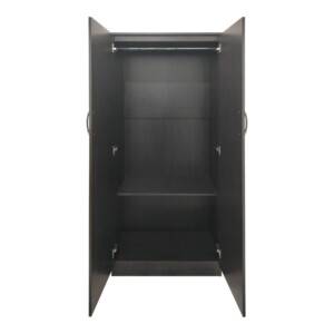 Ντουλάπα δίφυλλη Lego pakoworld σε wenge απόχρωση 80x42x180εκ-383-000049