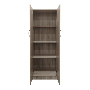 Ντουλάπα δίφυλλη Lego pakoworld σε sonoma απόχρωση 60x42x180εκ-383-000053