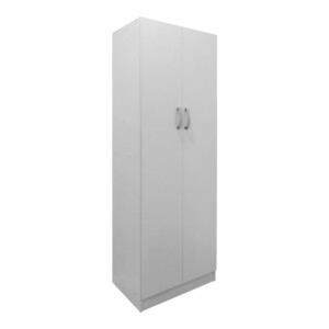 Ντουλάπα δίφυλλη Lego pakoworld σε λευκή απόχρωση 60x42x180εκ-383-000055