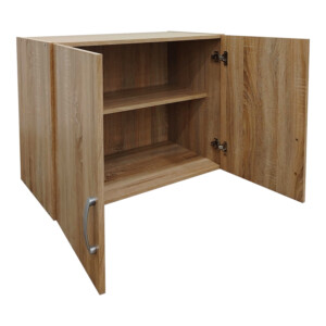 Πατάρι ντουλάπας δίφυλλο Lego pakoworld σε sonoma απόχρωση 79x41.5x60εκ-383-000061