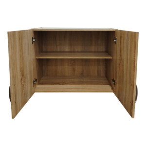 Πατάρι ντουλάπας δίφυλλο Lego pakoworld σε sonoma απόχρωση 79x41.5x60εκ-383-000061