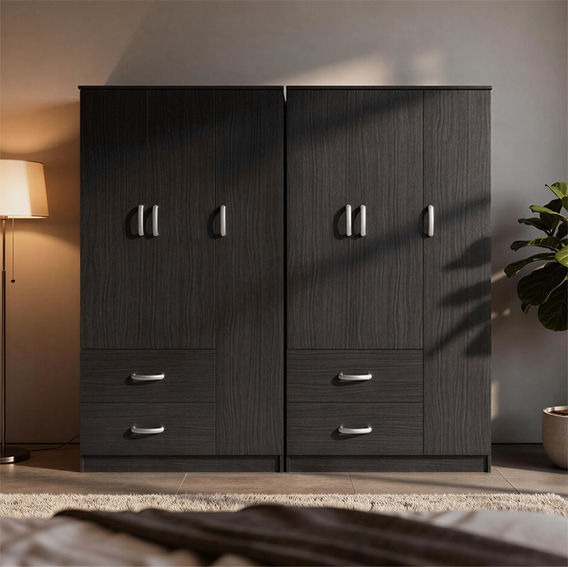 Ντουλάπα εξάφυλλη Lego pakoworld wenge 180x42x180εκ-383-000195 Ντουλάπα εξάφυλλη Lego pakoworld wenge 180x42x180εκ-383-000195