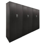 Ντουλάπα εξάφυλλη Athos pakoworld wenge 240x42x180εκ-383-000199