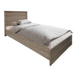 Σετ Κρεβατοκάμαρας Athos Sonoma με Κρεβάτι 90x190εκ Σετ 2τεμ-383-000290