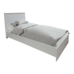 Σετ Κρεβατοκάμαρας Athos λευκό με Κρεβάτι 90x190εκ Σετ 3τεμ-383-000297