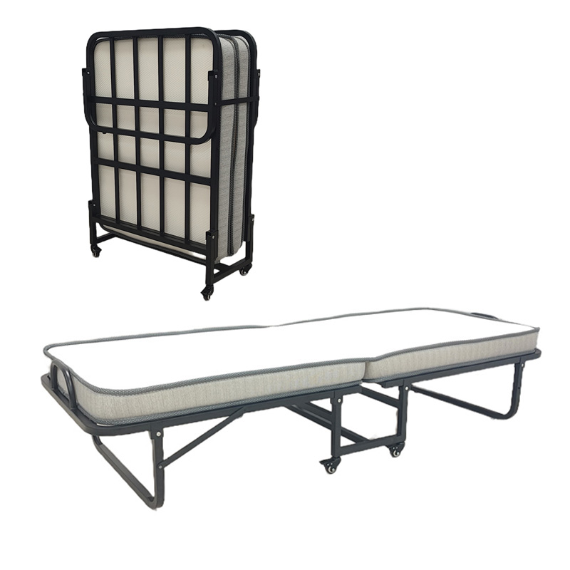 Ράντζο-κρεβάτι με στρώμα 10εκ Kamu pakoworld μαύρο 75x190εκ-386-000003 Ράντζο-κρεβάτι με στρώμα 10εκ Kamu pakoworld μαύρο 75x190εκ-386-000003