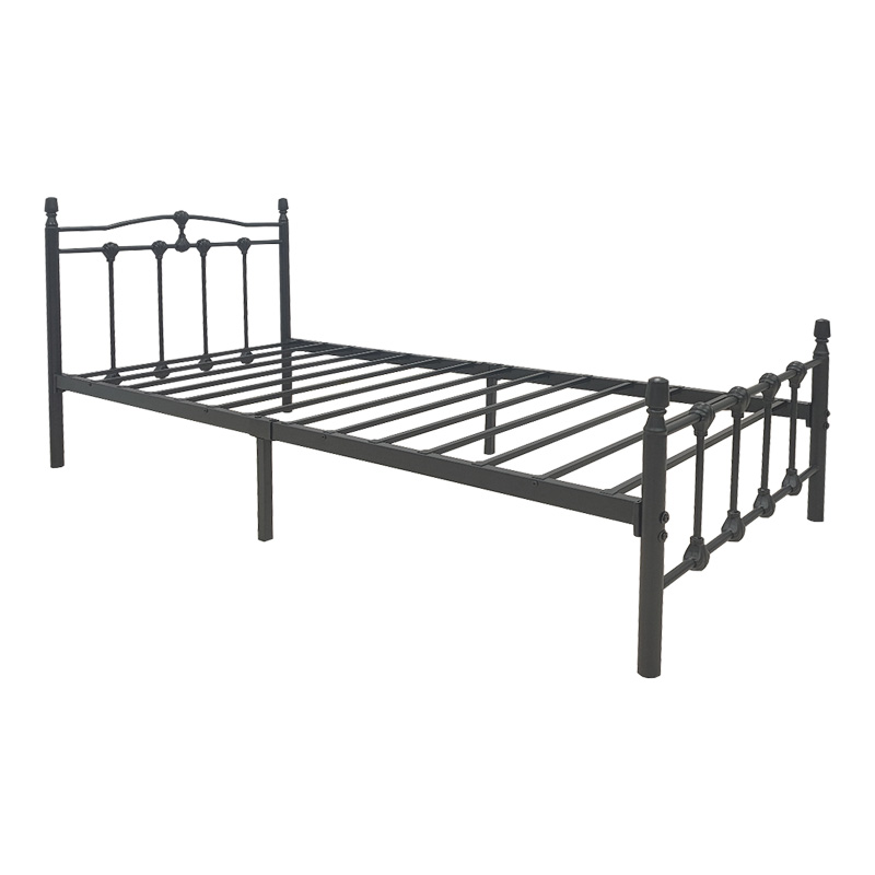 Κρεβάτι Wotso pakoworld μεταλλικό σε μαύρη απόχρωση 90x190εκ-386-000005 Κρεβάτι Wotso pakoworld μεταλλικό σε μαύρη απόχρωση 90x190εκ-386-000005