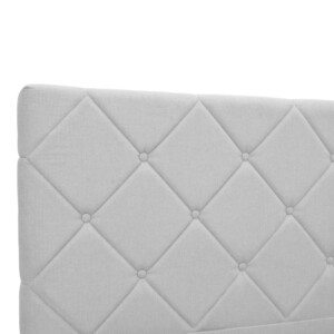 Κρεβάτι Dreamie pakoworld με αποθηκευτικό χώρο ύφασμα γκρι 160x200εκ-388-000008