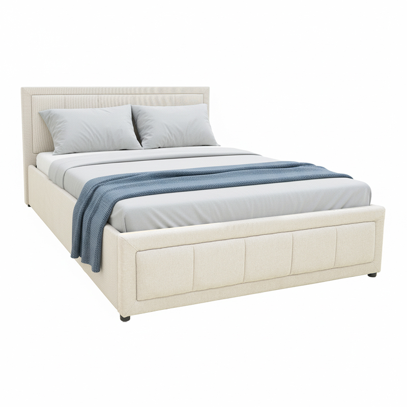 Κρεβάτι Huga pakoworld με αποθηκευτικό χώρο ύφασμα μπεζ 120x200εκ-388-000011 Κρεβάτι Huga pakoworld με αποθηκευτικό χώρο ύφασμα μπεζ 120x200εκ-388-000011