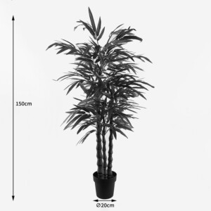 Διακοσμητικό φυτό σε γλάστρα Arti Bamboo Inart πράσινο Φ70x150εκ-391-000013