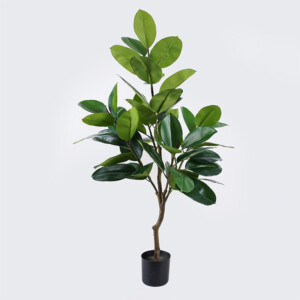 Διακοσμητικό φυτό σε γλάστρα Ficus Lyrata Inart πράσινο Φ70x130εκ-391-000021