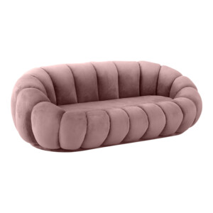 Καναπές Embrace pakoworld βελούδο σε σάπιο μήλο απόχρωση 180x105x65εκ-392-000002