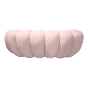 Καναπές Embrace pakoworld μπουκλέ ύφασμα σε ροζ απόχρωση 180x105x65εκ-392-000003