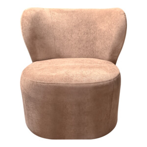 Πολυθρόνα Veridian pakoworld ύφασμα σε σάπιο μήλο απόχρωση 63x70x66εκ-392-000006