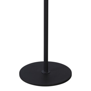 Καλόγερος Lelom pakoworld μέταλλο σε μαύρη απόχρωση Φ30x170εκ-395-000011