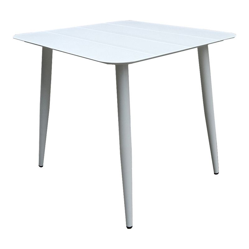 Τραπέζι Vista pakoworld αλουμίνιο σε λευκή απόχρωση 80x80x72εκ-404-000035 Τραπέζι Vista pakoworld αλουμίνιο σε λευκή απόχρωση 80x80x72εκ-404-000035