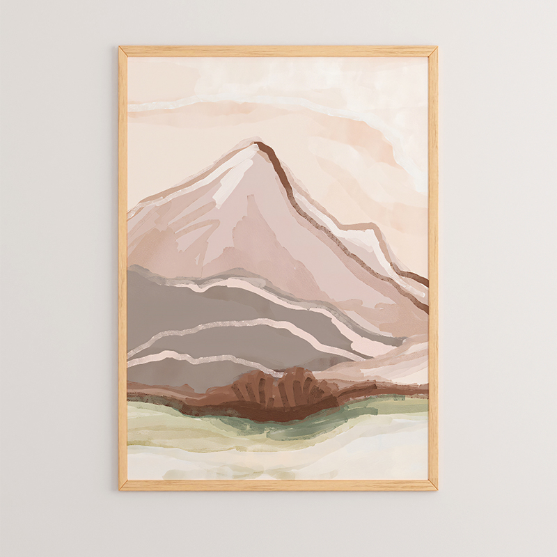 Πίνακας Mons pakoworld με ψηφιακή εκτύπωση και πλαίσιο 33x1.5x48εκ-409-000015