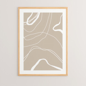 Πίνακας Grito pakoworld με ψηφιακή εκτύπωση και πλαίσιο 33x1.5x48εκ-409-000016