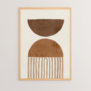 Πίνακας Serby pakoworld με ψηφιακή εκτύπωση και πλαίσιο 33x1.5x48εκ-409-000032