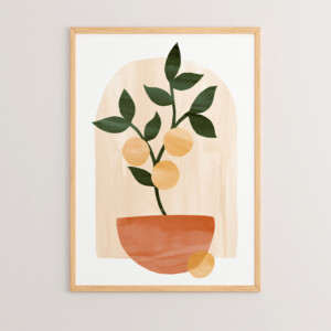 Πίνακας Otoben pakoworld με ψηφιακή εκτύπωση και πλαίσιο 33x1.5x48εκ-409-000044