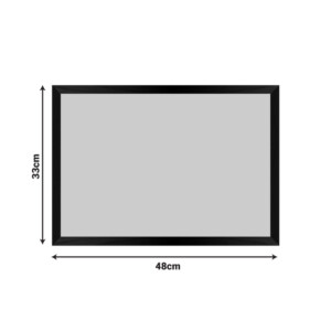 Πίνακας Sweete pakoworld με ψηφιακή εκτύπωση και πλαίσιο 48x1.5x33εκ-409-000061