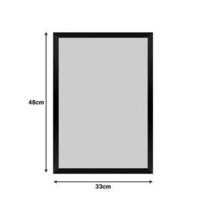 Πίνακας Selef pakoworld με ψηφιακή εκτύπωση και πλαίσιο 33x1.5x48εκ-409-000070