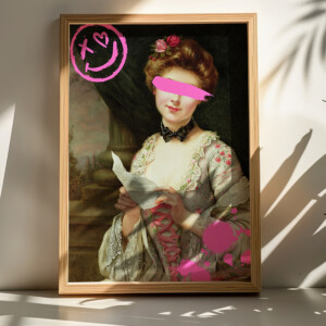 Πίνακας Elenda pakoworld με ψηφιακή εκτύπωση και πλαίσιο 33x1.5x48εκ-409-000075