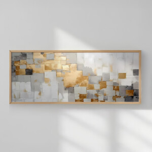 Πίνακας Quane pakoworld με ψηφιακή εκτύπωση και πλαίσιο 120x2x50εκ-409-000089