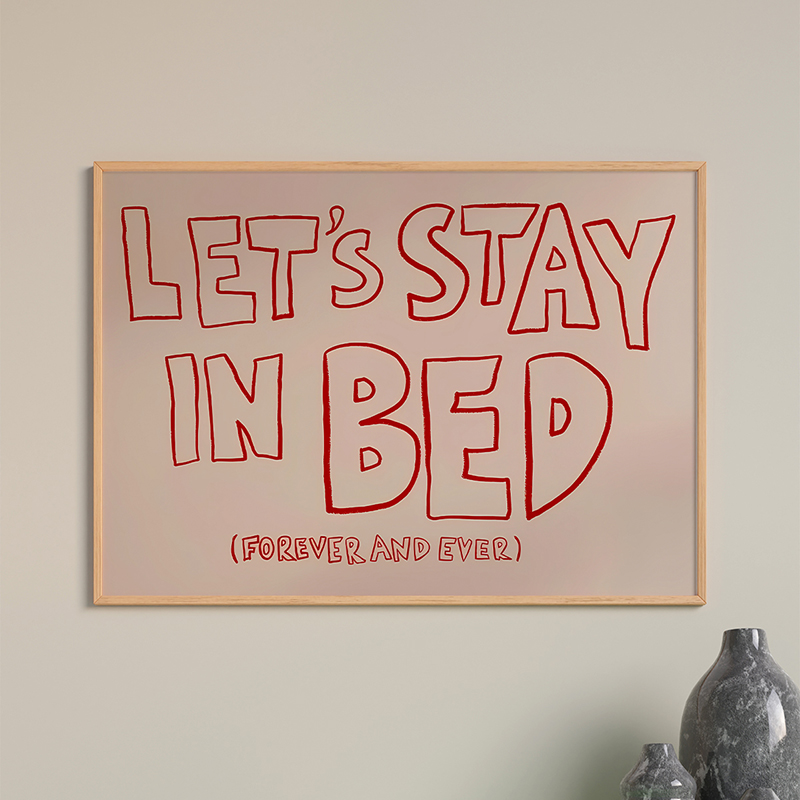 Πίνακας Slepery pakoworld με ψηφιακή εκτύπωση και πλαίσιο 70x2x50εκ-409-000112