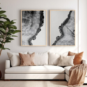 Πίνακας Nepen pakoworld δίπτυχος με ψηφιακή εκτύπωση και πλαίσιο 33x1.5x48εκ-409-000144