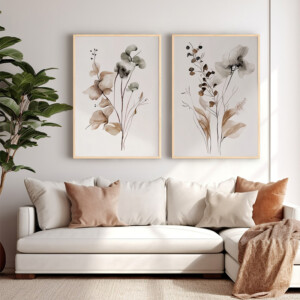 Πίνακας Jackel pakoworld δίπτυχος με ψηφιακή εκτύπωση και πλαίσιο 33x1.5x48εκ-409-000146