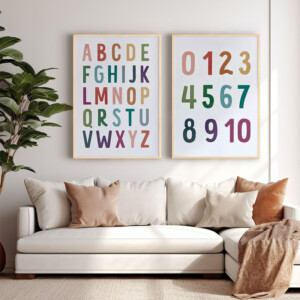 Πίνακας Yuema pakoworld δίπτυχος με ψηφιακή εκτύπωση και πλαίσιο 33x1.5x48εκ-409-000171